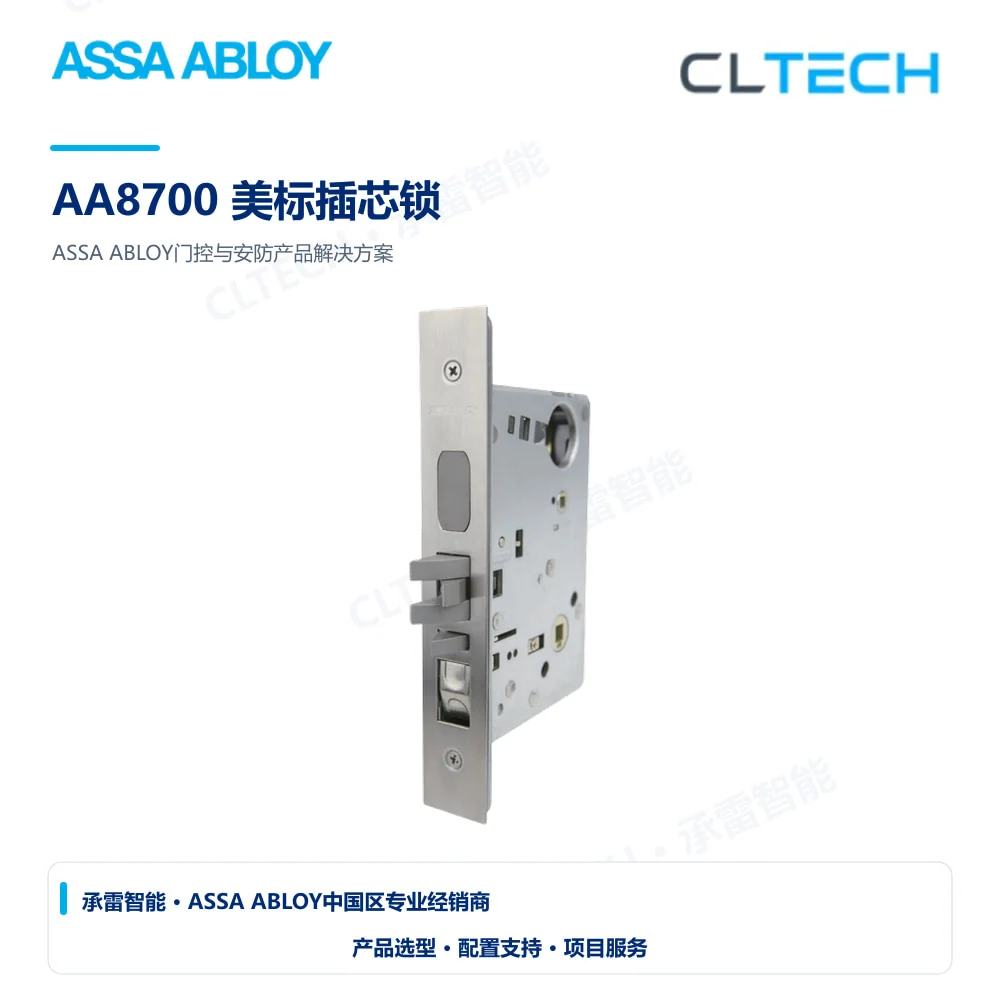 ASSA ABLOY AA8700 美标插芯锁产品图