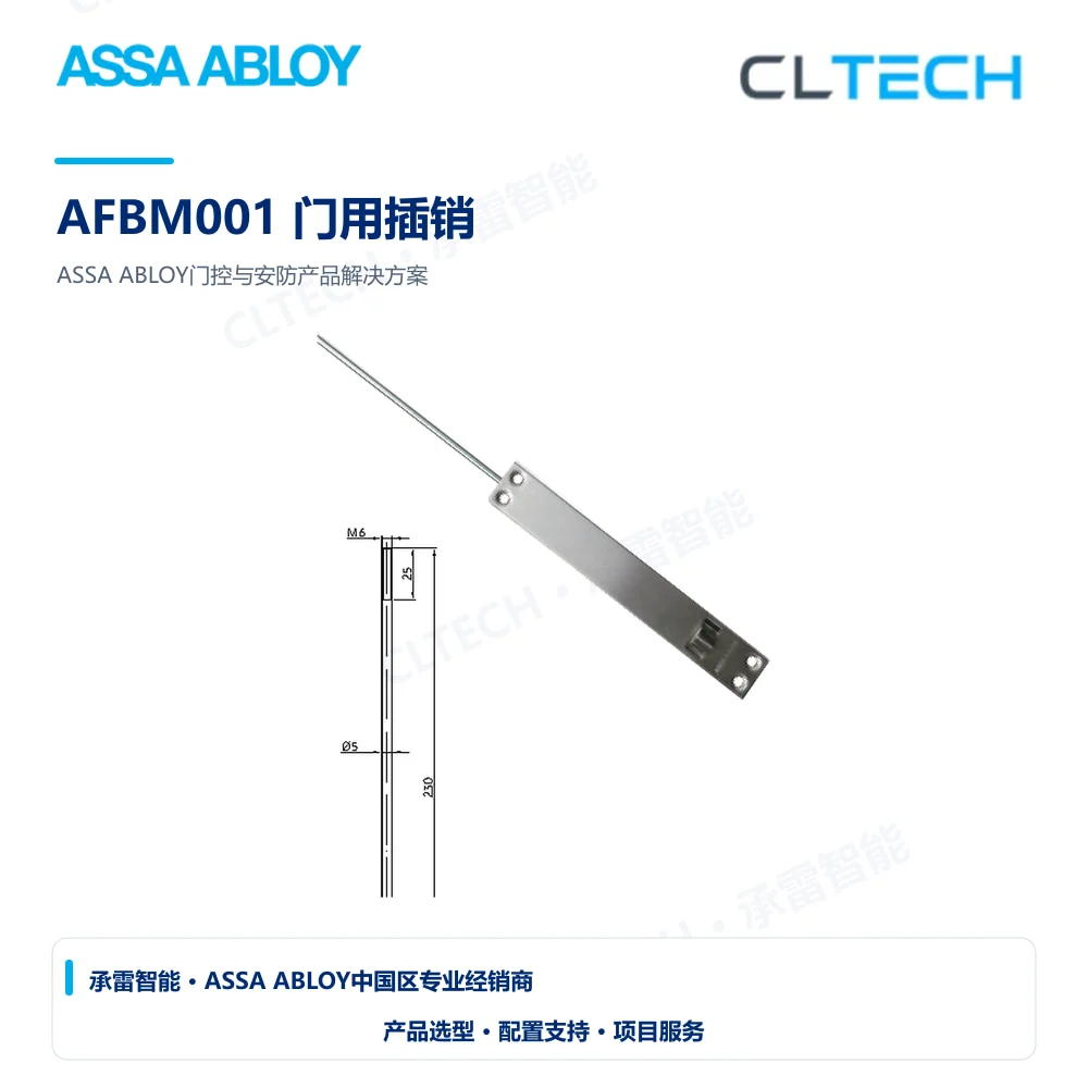 ASSA ABLOY AFBM001 门用插销产品图
